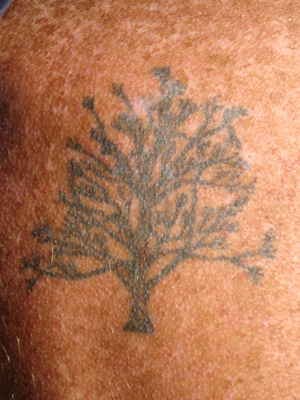 faded memorial tattoo