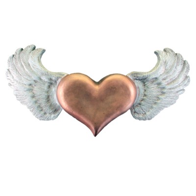 Angel Wings Urn For Ashes, Elegant White, For Adult Cremains