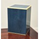 Navy Blue Wooden Cremation Urn Box