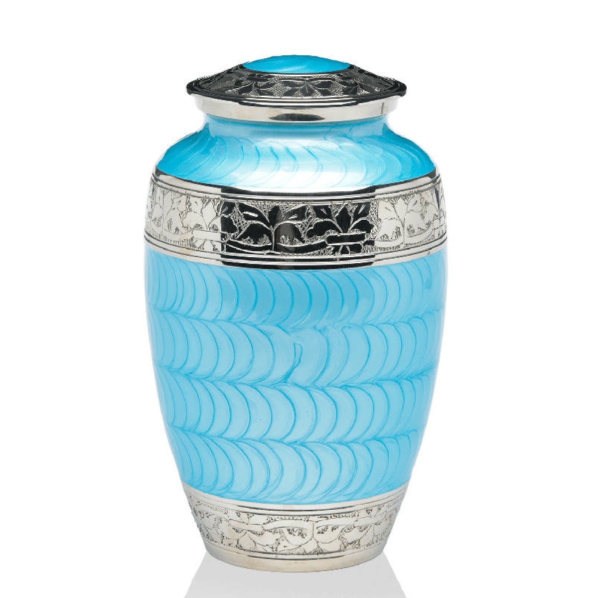 Blue Pearl Human Adult Cremation Urns for Ashes