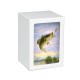 Bass Fishing Box Urn for Ashes