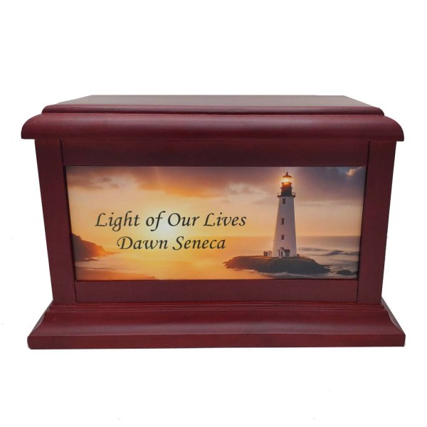 Lighthouse Cremation Box-Light of Our Lives