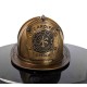 bronze firefighter helmet urn for ashes