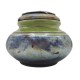 Medium-sized Dragonfly Raku Urn for Ashes