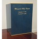 Navy Blue Wooden Cremation Urn Box