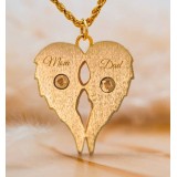 Memorial Urn Jewelry | Guardian Angel Ash Necklace