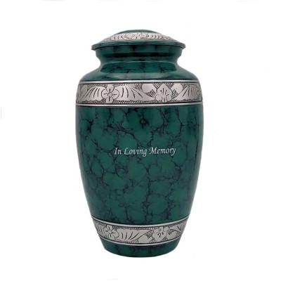 Green Butterfly Urn for Ashes