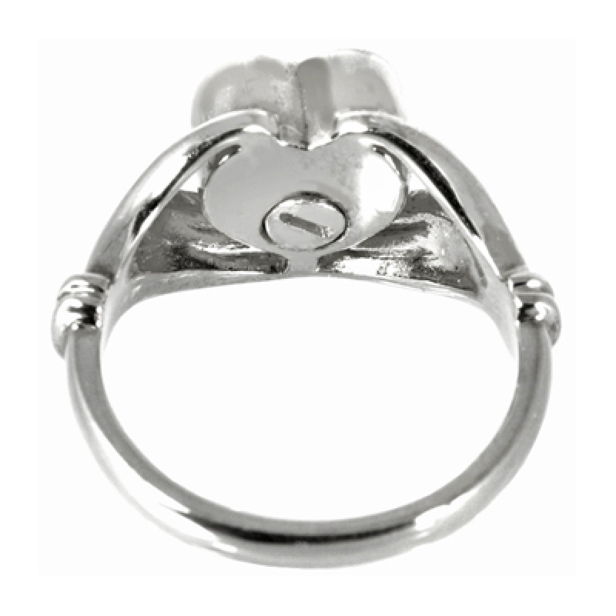 Cremation Urn Ring | Irish Claddagh