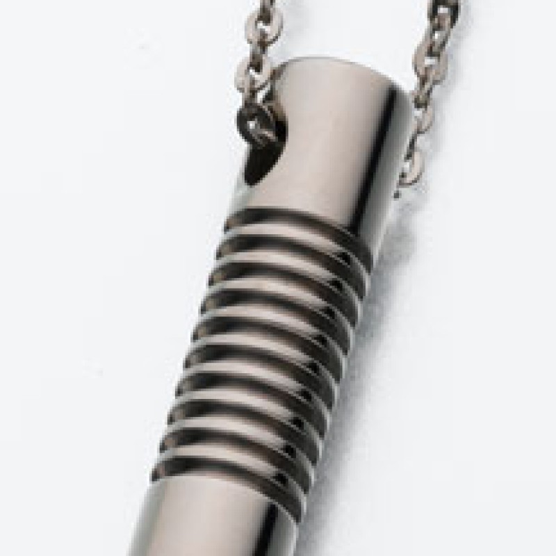 Cremation Urn Jewelry | Titanium Necklace Vial for Ashes