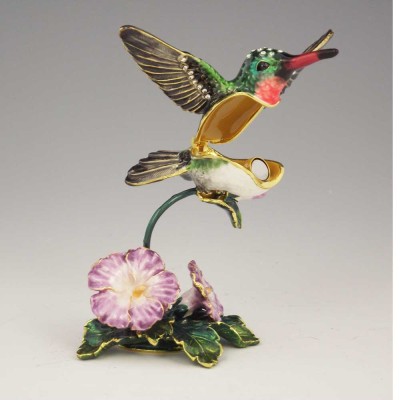 Happy Hummingbird Cremation Urn for Ashes