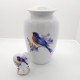 Heart Bluebird of Happiness Cremation Urn