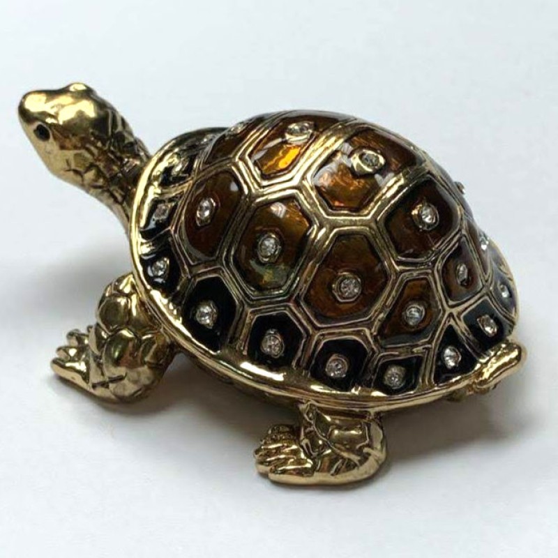 Small Turtle Urn for Ashes | Turtle Keepsake Cremation Urn