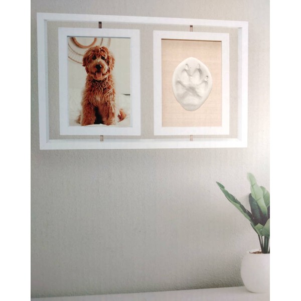 Frame for clearance clay paw print