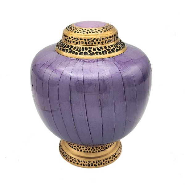 Granite Purple Brass 2024 - Adult Cremation Urn