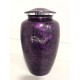 Music Note Cremation Urn, Black Metal