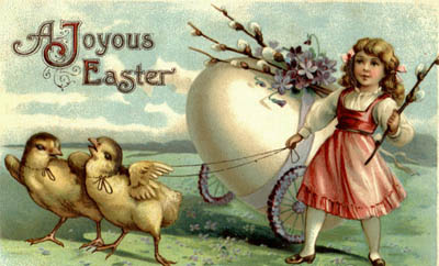 Easter postcard