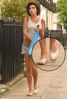 amy winehouse ballet flats