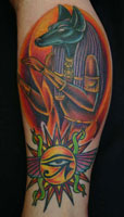 anubis tattoo