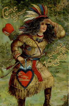 indian vintage valentine