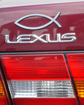 WWJD? Drive a Lexus!