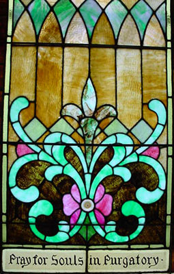 stained glass window